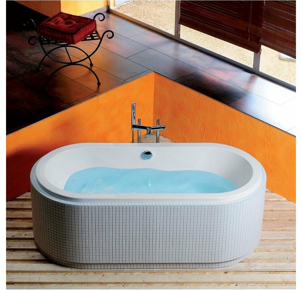 HAK Badewanne VIVA ovale Badewanne mit Füßen, 175x80x47 cm von HAK