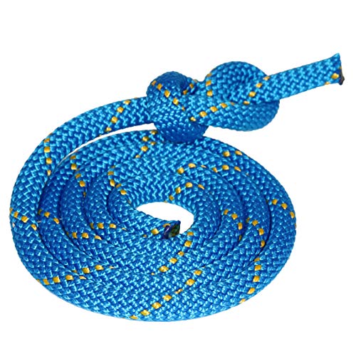 Outdoorseil ECO-PP - Blau mit Kennfaden - Allzweck Seil Ø 6mm Länge: 10m von HAMBURGER TAUWERK-FABRIK EST. 1901