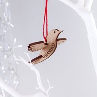 Personalisierte Gedenk Taube Weihnachtsbaum Dekoration Wohndekoration von HANDFORDandMASON