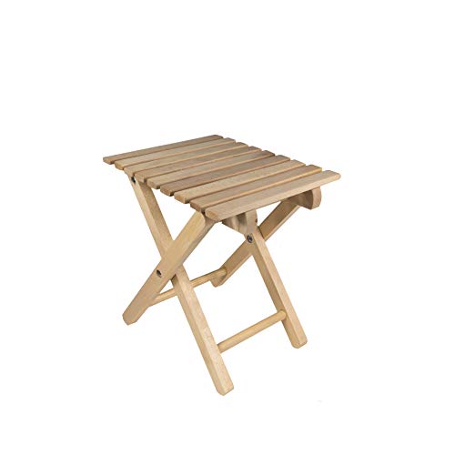 Holzklapphocker, Picknickhocker, Frischlufthocker, Angelhocker, Campinghocker, Gartenhocker von HANDKADECOR