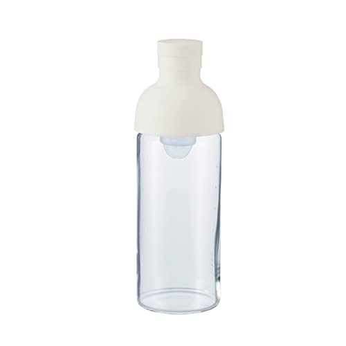 HARIO FIB-30-W Filter-In-Flasche, praktische Kapazität 300 ml, Weiß, hergestellt in Japan von HARIO