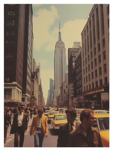 HARTMAN AI Poster - NY City 03 (30 x 40 cm) von HARTMAN AI