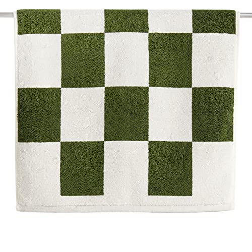 Hay - Check Bath Mat 50x90 cm - Matcha (541580) von HAY