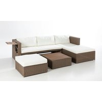9-tlg. Lounge-Set mit Tisch und Auflagen von HC Garten & Freizeit