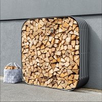 Brennholz Unterstand, Brennholzregal Kaminholzregal 145 cm von HC Garten & Freizeit