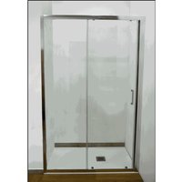 Box doccia nicchia scorrevole Style in cristallo trasparente da150cm von HDCASA