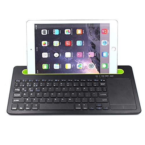 HDWR Tastatur mit Touchpad, Bluetooth 3.0, Ständer für Telefon oder Tablet, Multipairing, Dreikanalbetrieb, Geräuschloser Betrieb, Energiesparend, typerCLAW BM110 von HDWR