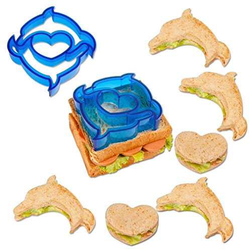 HENGSONG DIY Sandwich Form Keks Ausstecher Ausstechformen Toast Brot Cookie Cutter (Herz) von HENGSONG