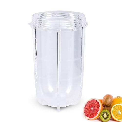 24oz Entsafter Becher Ersatzbecher Für Mixer, Kunststoff-Ersatzteile Für Entsafterbecher, Tassen Ersatzteil Für Mixer Juicer Hohe Oder Kurze Transparente Tasse von HERCHR