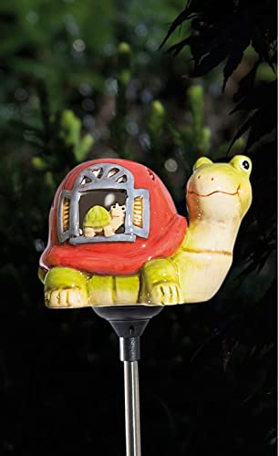 LED Gartenstecker Schildkröte mit Solar von HGD