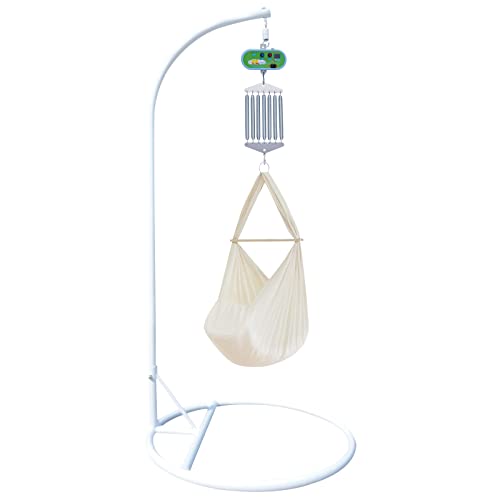 Elektrische Wiegensteuerung, Hangings Babyschaukel Controller Automatisch-Schwingfeder mit Einstellbarer Timer-Schaukel-Feder - bis zu 19 kg für Babywiege und Babyhängematte von HINOPY