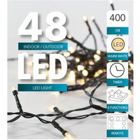1.01 led Lichterkette 48 led - 400 cm / Timer / Fernbedienung von HIT