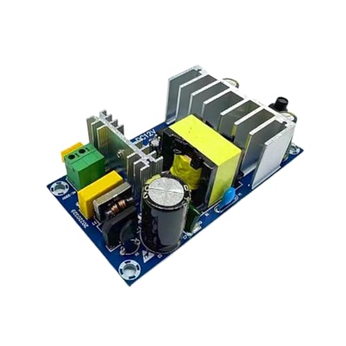 HLELU 12V 8A Schaltnetzteilplatinenmodul 100W Hochleistungsnetzteil Bare Board AC85-265V zu DC 12V Platinenmodul Einfache Installation Einfach zu Verwenden von HLELU