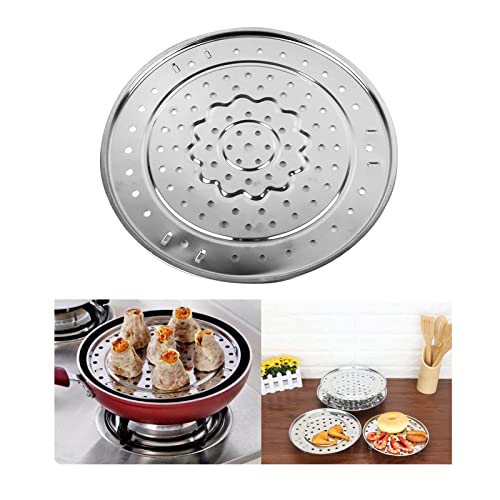 HOHOVYVY Edelstahl Dampfgarer, Korb Edelstahl Steamer Korb mit Ei Ständer Dampfer Basket Egg Steamer Rack Schnellkochtopf Dampfgarer Einsatz Dampfkochtopf Zubehör für Instant Pot Schnellkochtopf von HOHOVYVY