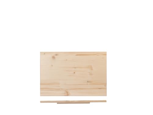 Home Nudeltisch aus Massivholz, 60 x 40 cm von HOME