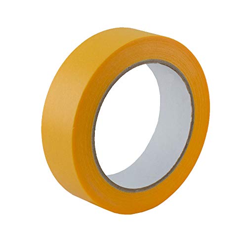 Goldband Abdeckband Malerband Klebeband Kreppband 30mm x 50m von HOMEFACTO:RI Tools