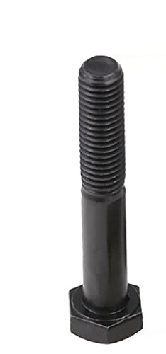 M6-M16 933 schwarze Außensechskantschrauben Außensechskantschrauben Schrauben hochfester legierter Stahl der Güteklasse 12.9 (Color : 180mm-HT, Size : M16(1pcs)) von HOOCI