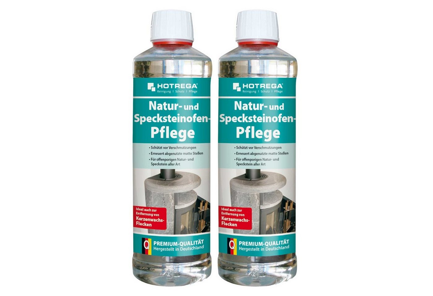 HOTREGA® Specksteinofen Pflege & Natursteinofen Pflege 2x 500ml Universalreiniger von HOTREGA®