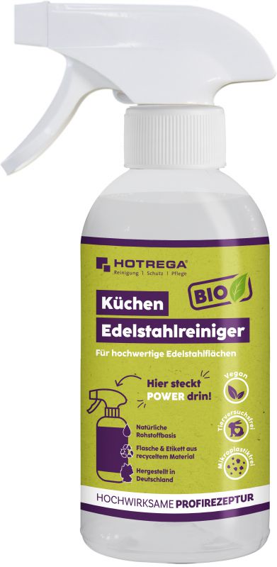 HOTREGA Bio Küchen-Edelstahlreiniger 500 ml von HOTREGA
