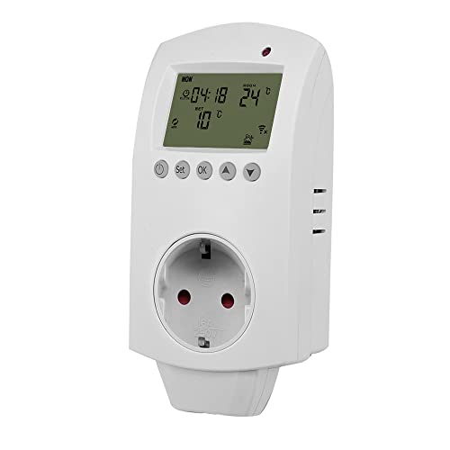 HRB Wifi Steckdosenthermostat für Infrarot Heizung Infrarotheizung mit Stecker, smarter unauffälliger Heater, Wandheizung flexibel nutzbar, geeignet für Innenräume von HRB