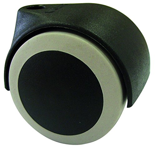 HSI 255460.0 Doppelrollen mit Gummilaufrad schwarz 50mm von HSI Professional