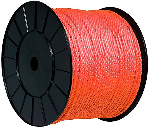 HSI Polypropylenleinen gedreht orange 8 mm 30 m, 1 Stück, 932336.0 von HSI Professional