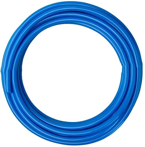 HUAZIZ 12 Meter PU Pneumatikschlauch Pneumatic Polyurethane Schlauch Flexibel Druckluftschlauch Außen 8mm x Innen 5mm,Blau von HUAZIZ