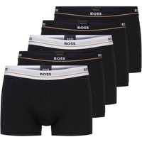 BOSS Trunk "Trunk 5P Essential", (Packung, 5 St., 5er Pack), mit modischem, teilweise kontrastfarbenen BOSS Logo-Elastikbund von Boss