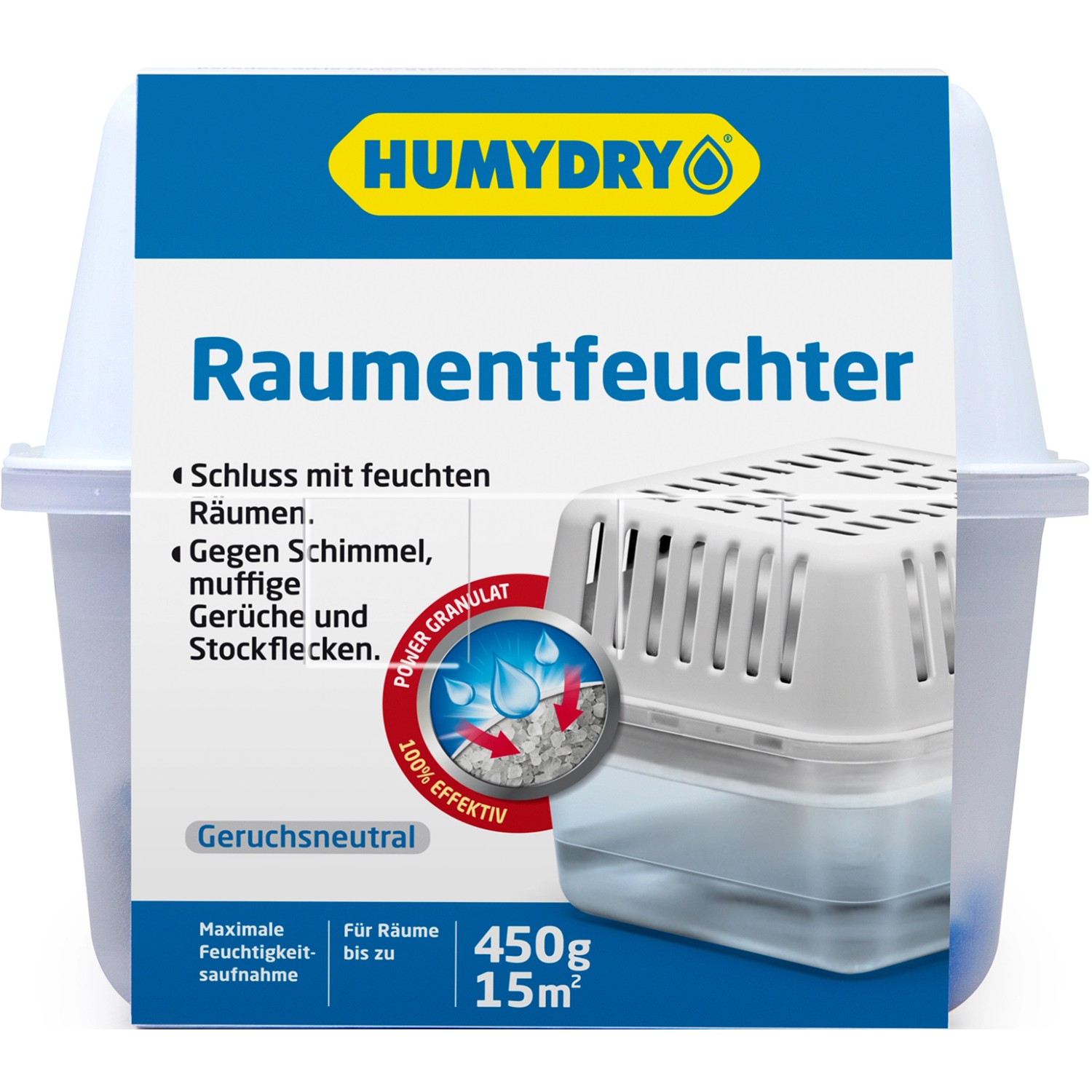 Humydry Compact Raumentfeuchter Neutral 450 g von HUMYDRY
