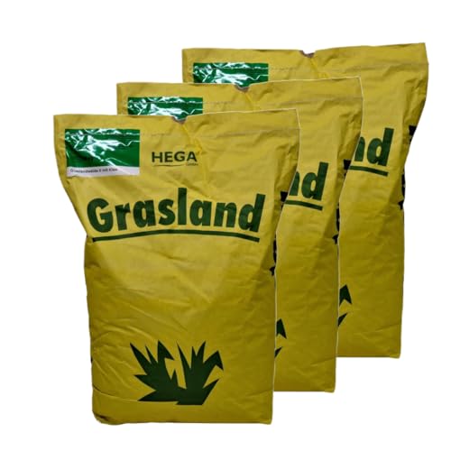 HEGA Grasland Weide Nr. 2 mit Klee (30 kg (3 x 10 kg)) von HaGaFe