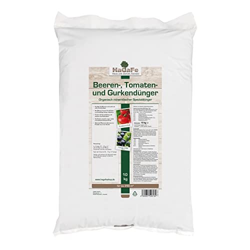 HaGaFe Beerendünger Tomatendünger Gurkendünger Gemüsedünger (10 kg (1 x 10 kg)) von HaGaFe