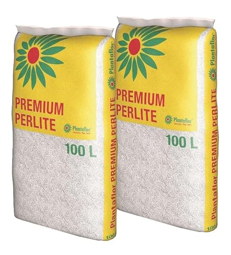 HaGaFe Plantaflor Perlite Premium Perlit 2-6 mm (200 L (2 x 100 L)) von HaGaFe