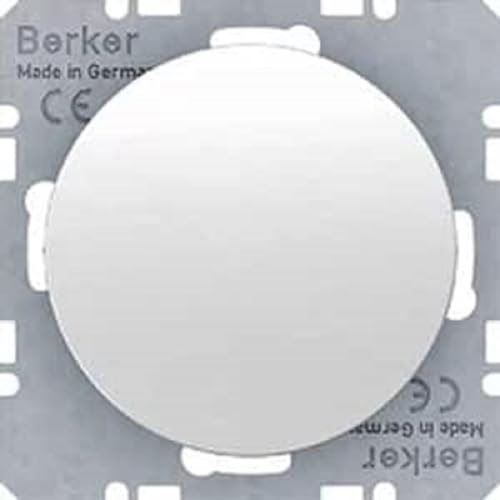 Hager 10092089 – Blindabdeckung R1/R3 mit Deckel Central weiß Polar glänzend von Berker