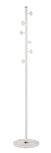 HAKU Möbel Garderobenständer, Marmor, weiß, Ø 35 x H 180 cm von HAKU Möbel