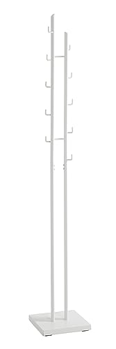 HAKU Möbel Garderobenständer, Metall, weiß, Ø 29 x H 176 cm von HAKU Möbel