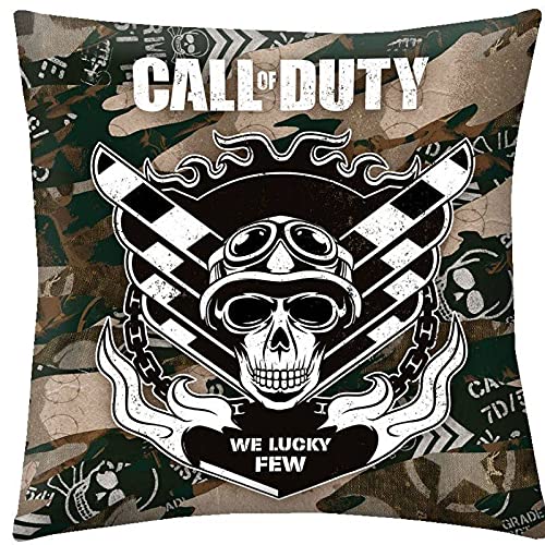 Kissen Kopfkissen Jugendliche Kinder Dekokissen mit Füllung Zierkissen 40x40 cm Call of Duty COD-5632C von Halantex