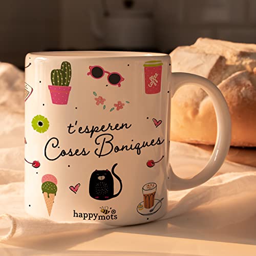 HappyMots - Tasses Originals Per Geschenk - T'esperen Coses Boniques von HappyMots