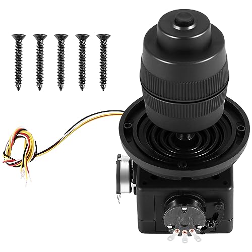 Happysnow 4-Achsen Joystick Potentiometer Tastensteuerung für -D400X-R4 10K 4D Versiegeltes Wipppotentiometer von Happysnow