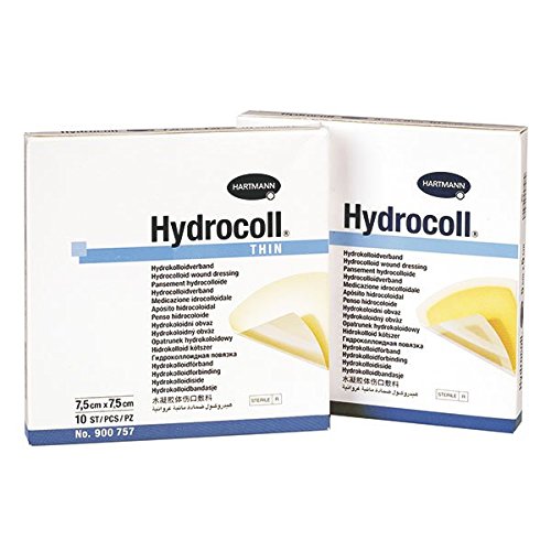 Hartmann 9007581 Hydrocoll Verband, thin, 10 x 10 cm (10-er Pack) von Hartmann