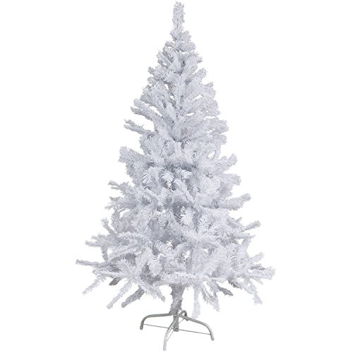 Haushalt International Künstlicher Weihnachtsbaum weiß 180 cm von Haushalt International