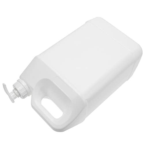 Healvian Shampoo-Spender Pumpspender Für Soßen Kunststoffkannen Waschmittelspender Leer Waschen Duschspender Lotionen Mehrwegflasche mit Pumpe für Seifen Waschmittel Flüssig 4L von Healvian