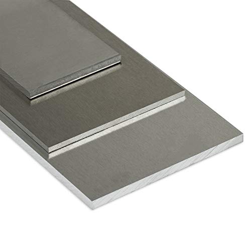 Aluminium Platte | Stärke: 10mm (1cm) | BxL 200x900mm (20x90cm) Zuschnitt von Heck & Sevdic GbR