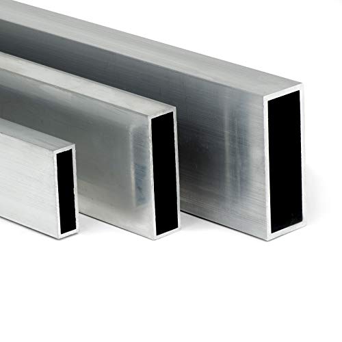 Aluminium Rechteckrohr AW-6060-60x40x4mm | L: 750mm (75cm) auf Zuschnitt von Heck & Sevdic GbR