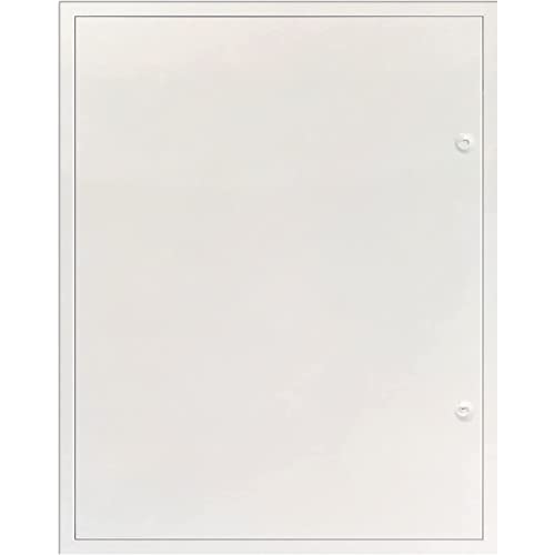 Revisionsklappe Revisionstür Weiß (RAL9016) "Softline Primus" mit Vierkantverschluss 600x700mm von Heika