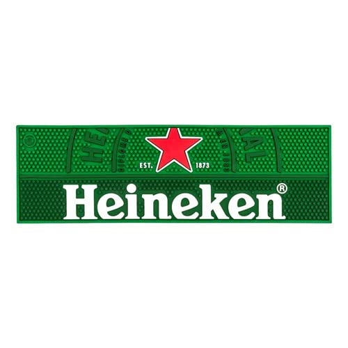 Heineken - Biermatte Gummi Original - 60cm x 17cm von Heineken