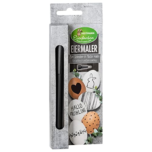 Heitmann Eierfarben - Eiermaler Schwarz - Malstift in Schwarz von Heitmann Eierfarben