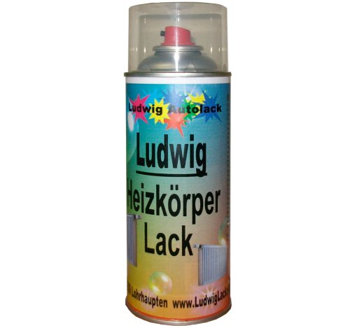 Heizkörperlack Spray 400 ml - RAL 9010 Reinweiss von Ludwiglacke