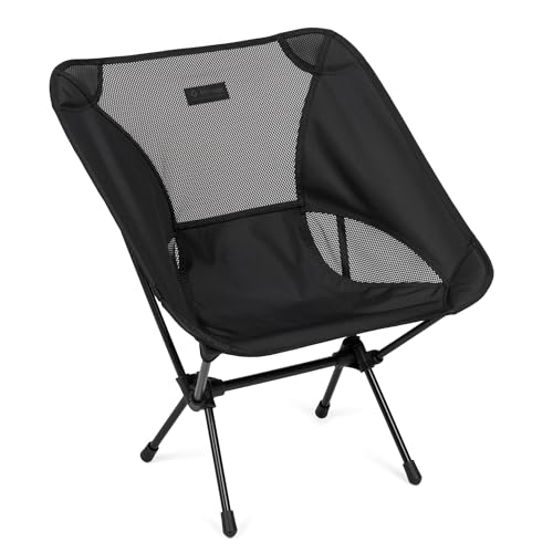 Helinox Chair One | Der originalstuhl bleibt die ultimative Kombination aus Komfort, leichtgewichtiger verstaubarkeit und ausgeklügeltem Design (All Black) von Helinox