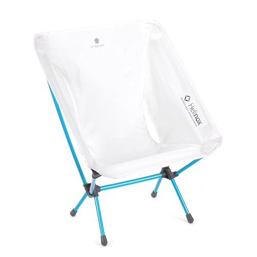 Helinox Chair Zero Outdoor-Stuhl (Gewicht 0,51 kg/bis 120 kg Tragkraft), Weiss/Opulenter Garten, Einheitsgröße von Helinox