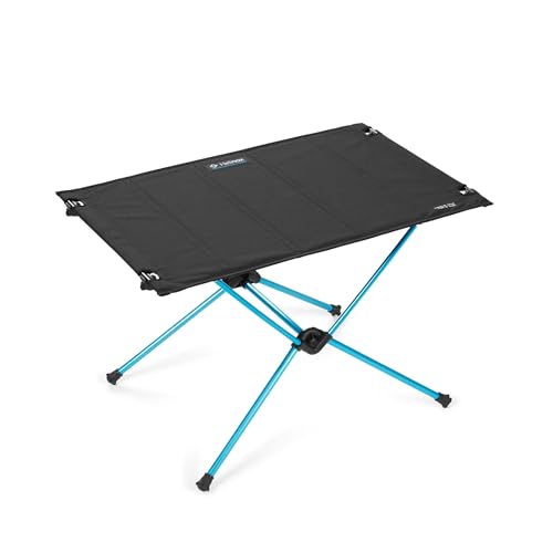 Helinox Table One Hardtop | Die zusätzliche Stabilität Einer harten Oberfläche Macht diesen ausgesprochen gut verstaubaren Reisetisch außergewöhnlich vielseitig (Black) von Helinox